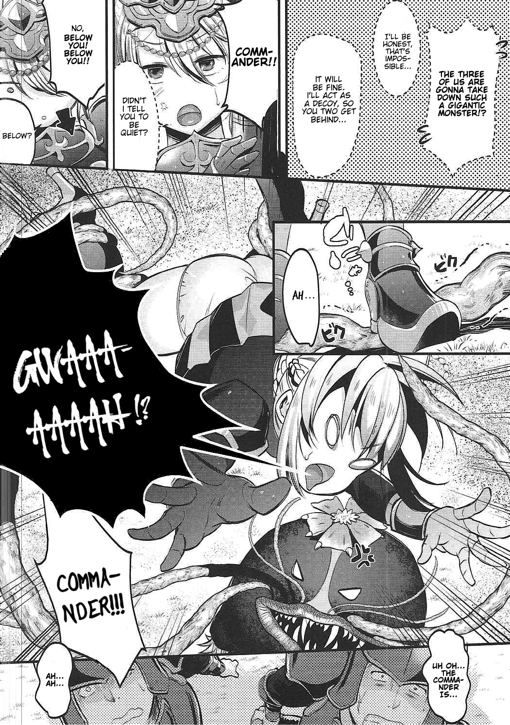 Hentai Manga Comic-A Female Knight And The Useless Underlings!!-Read-6